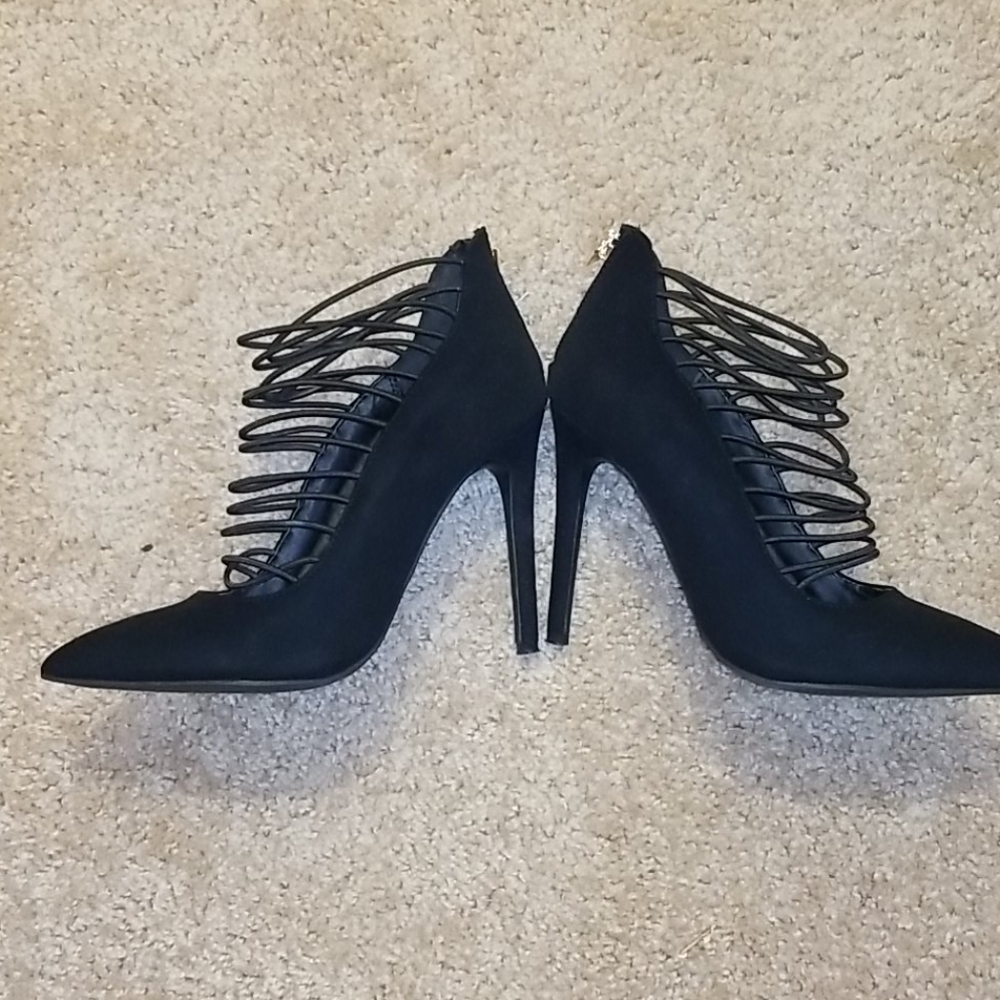 Black heels